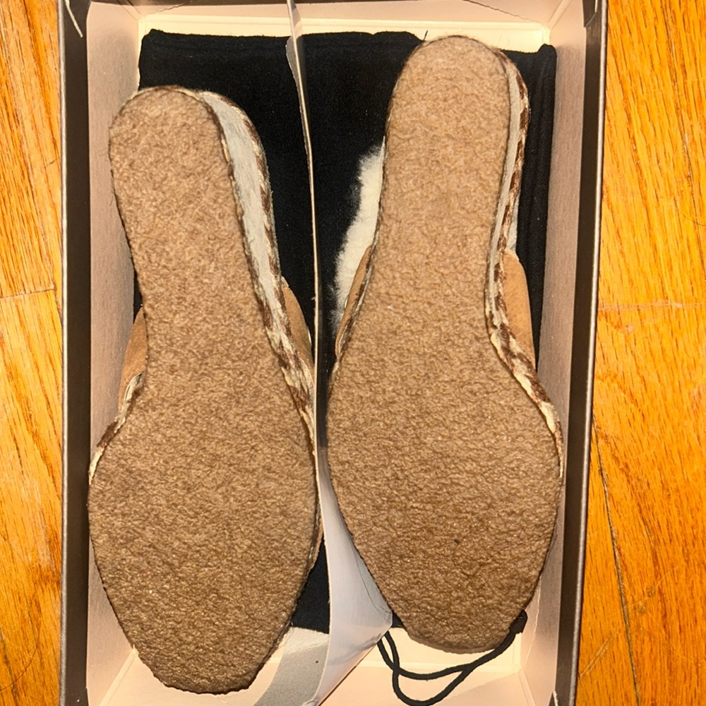 UGG Margot chestnut wedge sandal - Picture 4 of 4
